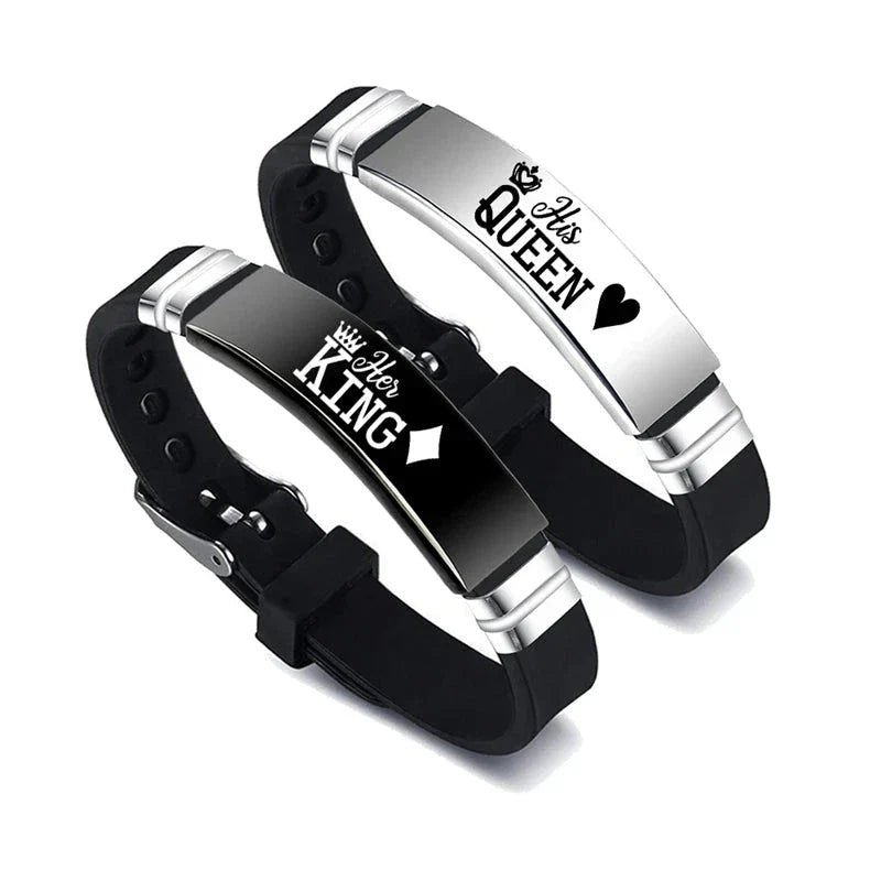 2-Piece Bracelet Set Royal Connection