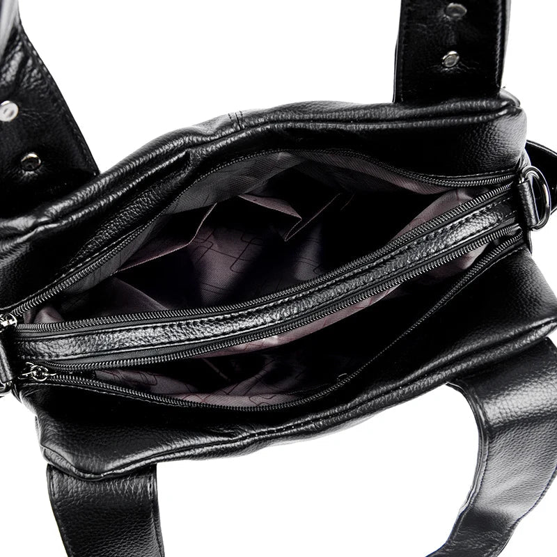 Aurora Classic Vintage Leather Shoulder Bag