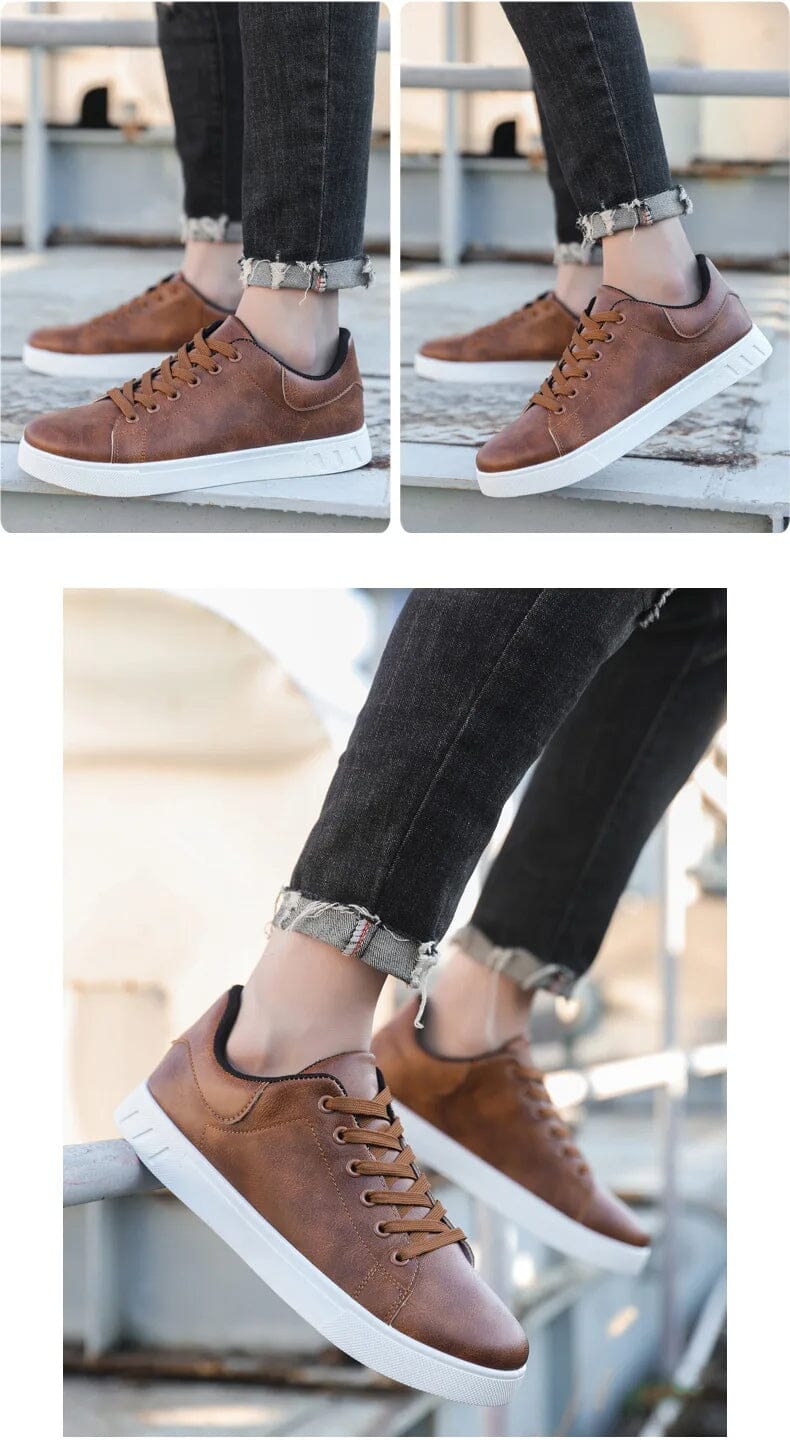 Barretus Men's Leather Sneakers