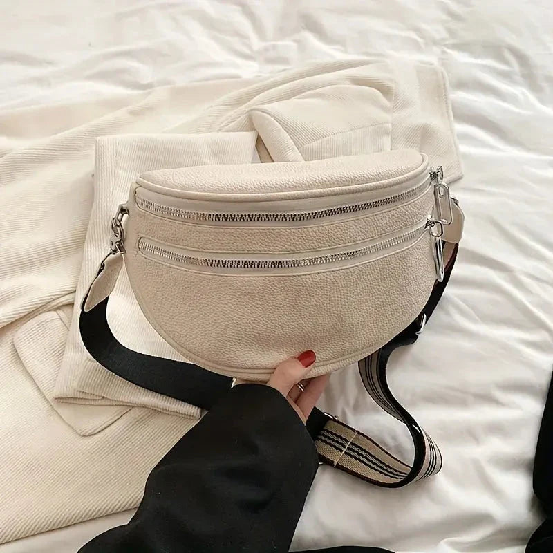Camila Leather Crossbody Bag