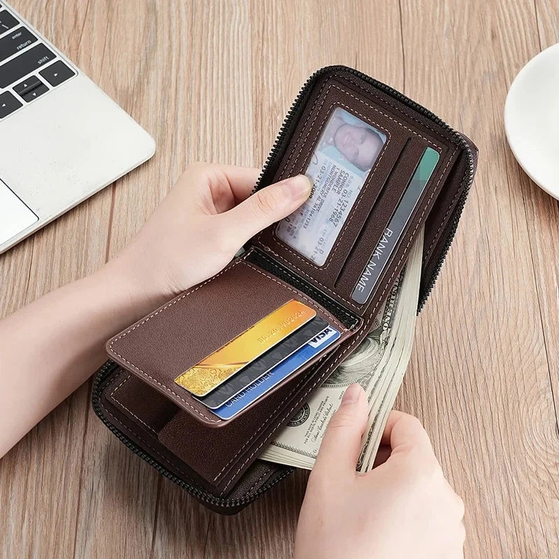 Carrken Luxury Men's Leather Wallet
