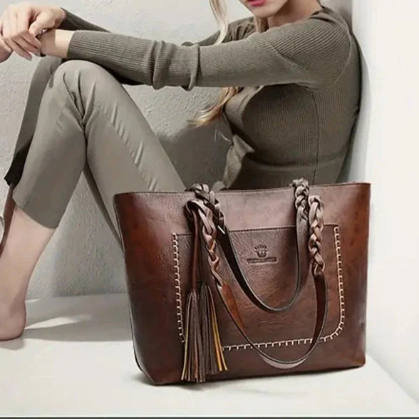 Elegant Women's Leather Bag Amélie