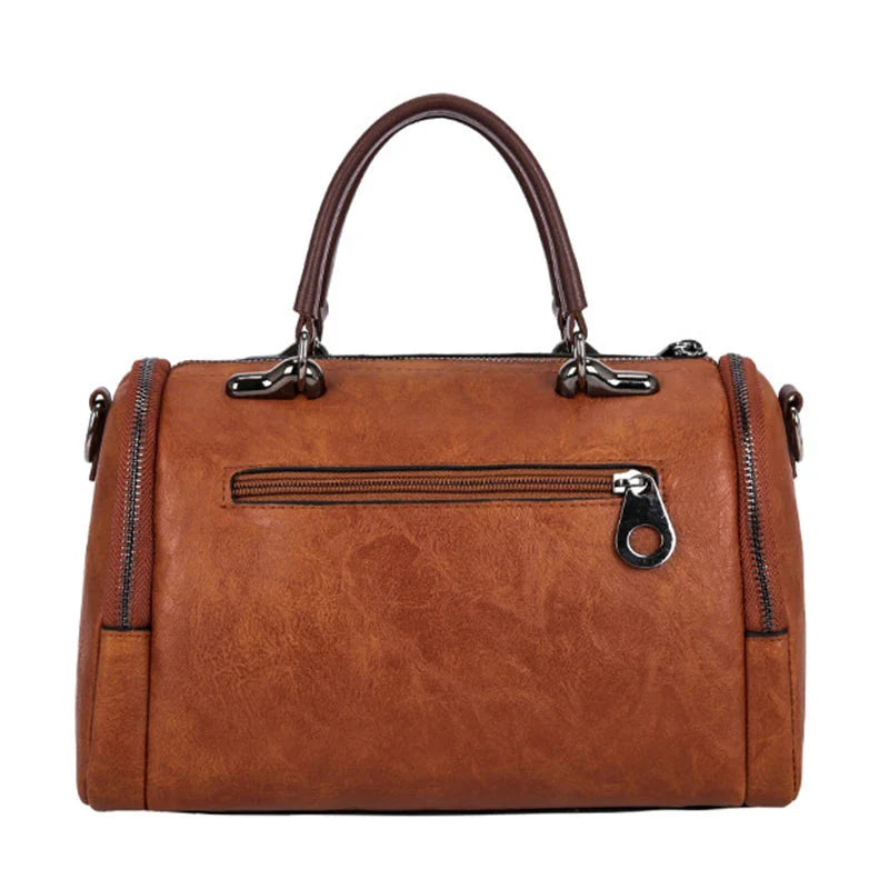 Elegant Women's Leather Shoulder Bag Alice
