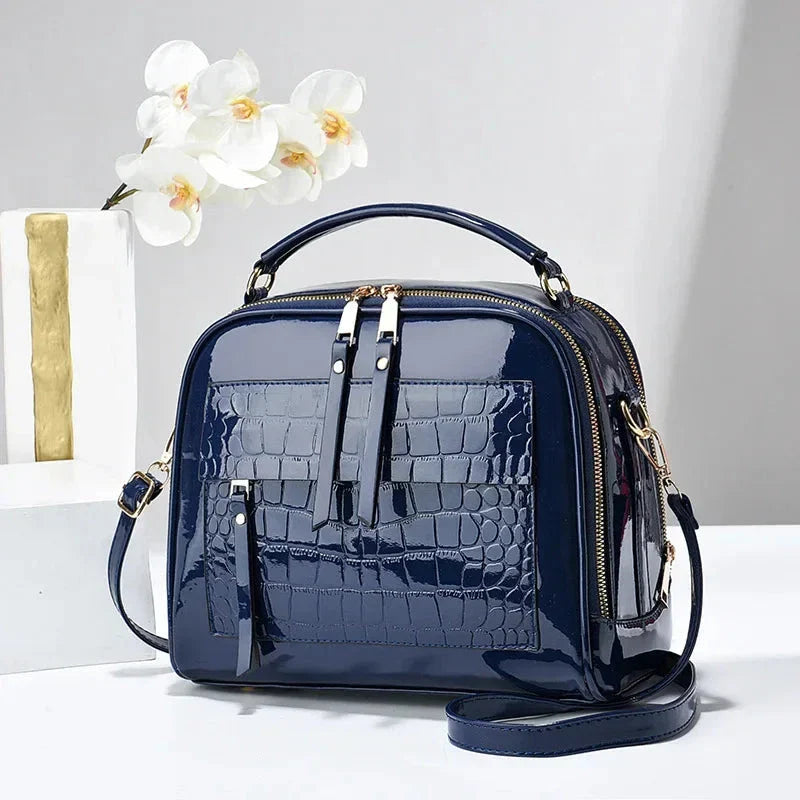 Leather Crossbody Bag Firenze