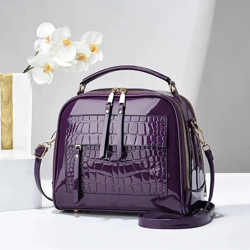 Leather Crossbody Bag Firenze