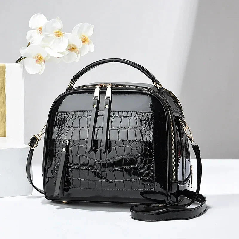 Leather Crossbody Bag Firenze