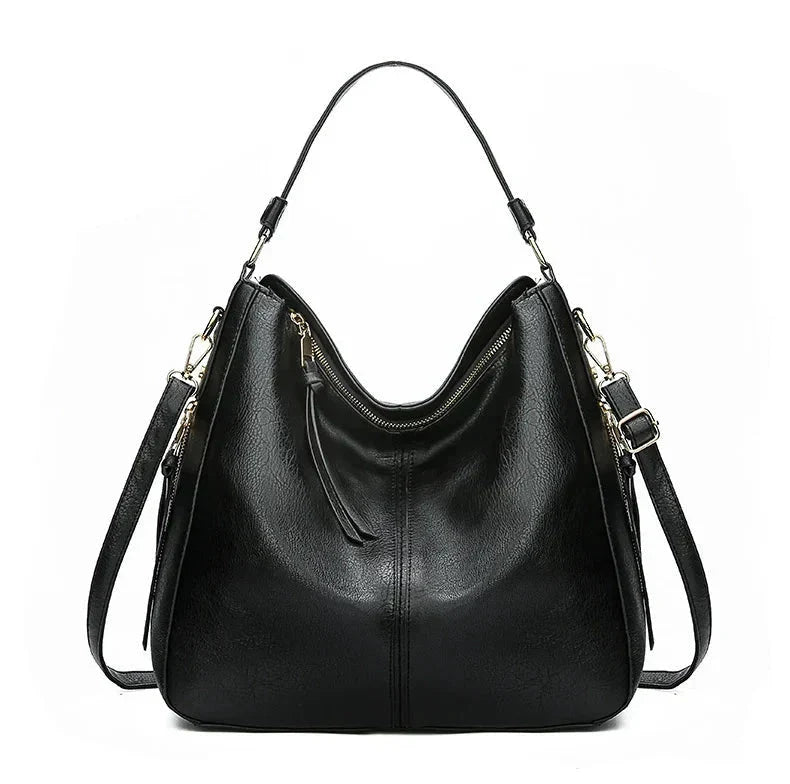 Leather Hobo Bag for Women