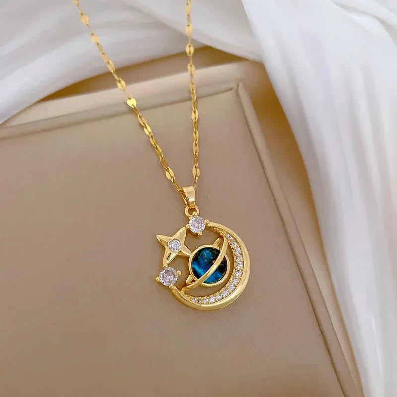 Cosmic Dreams Feminine Necklaces