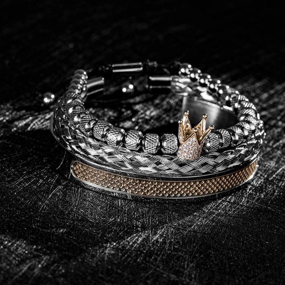 Vanguard Handmade Men's Bracelet Set