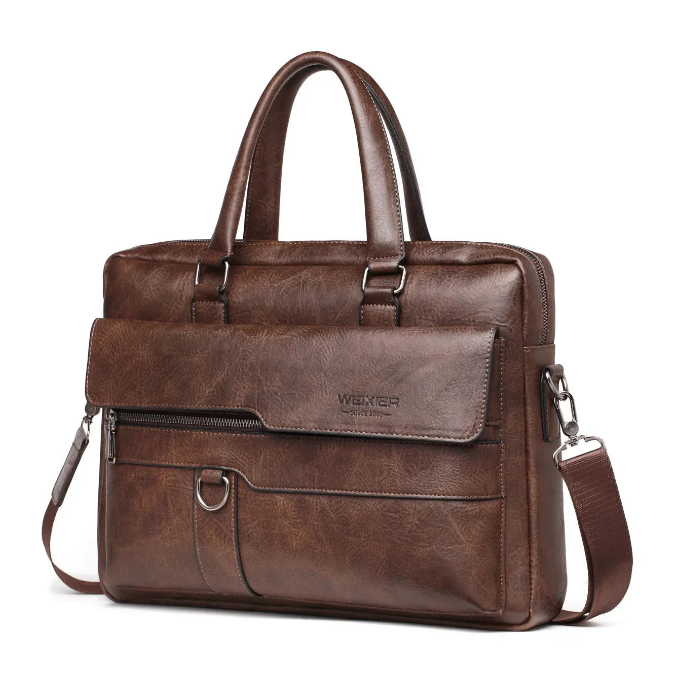 Men's Leather Briefcase Bag Wex