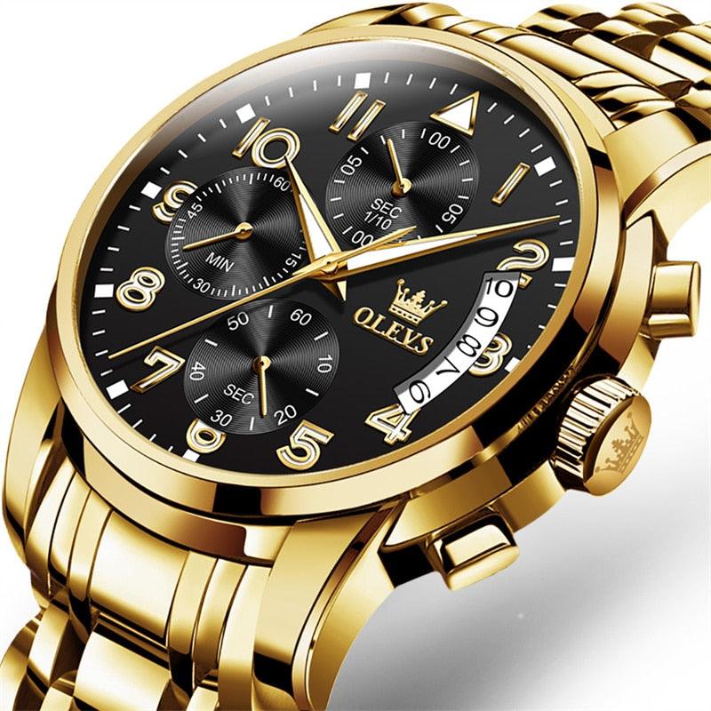 OLEVS fine gold watch (Limited edition)