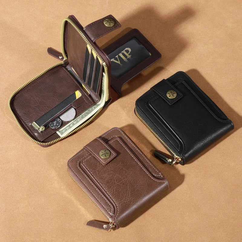 Rustic Men's Leather Wallet