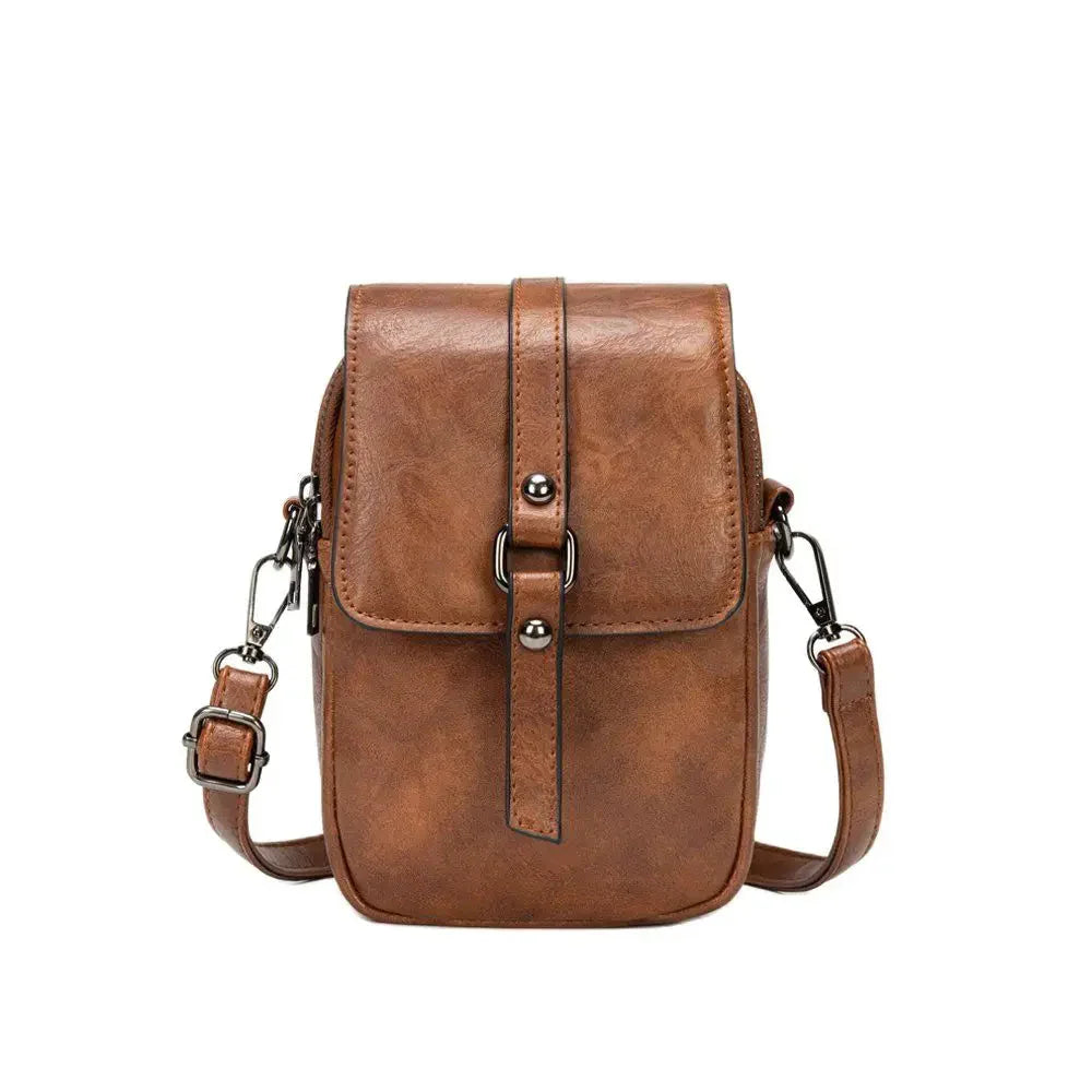 Vintage Multi-Functional Soft Leather Shoulder Bag