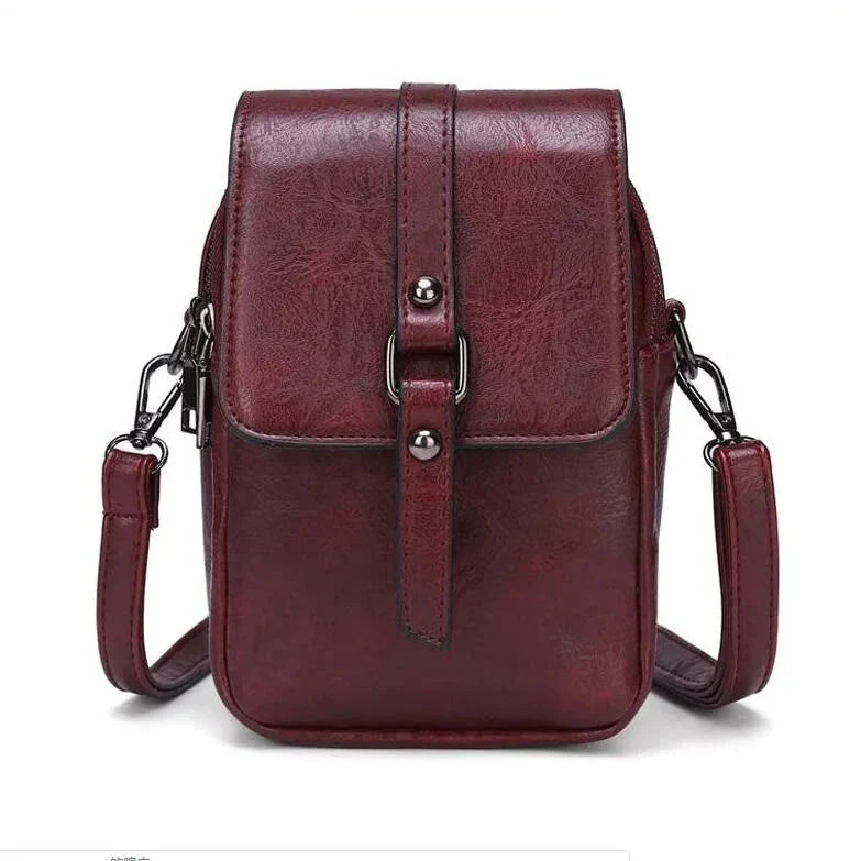 Vintage Multi-Functional Soft Leather Shoulder Bag