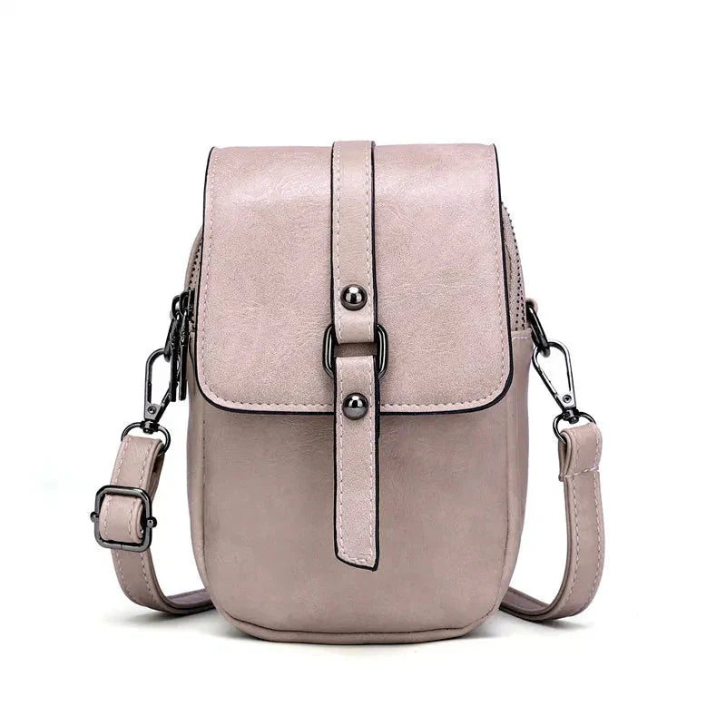 Vintage Multi-Functional Soft Leather Shoulder Bag