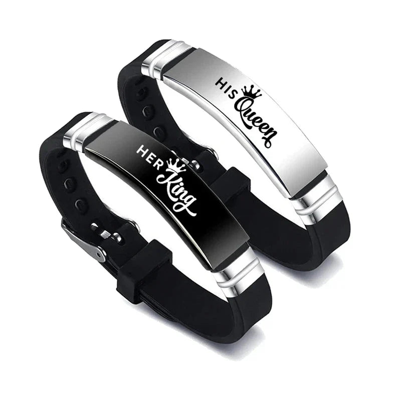 2-Piece Bracelet Set Royal Connection