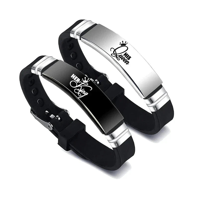 2-Piece Bracelet Set Royal Connection