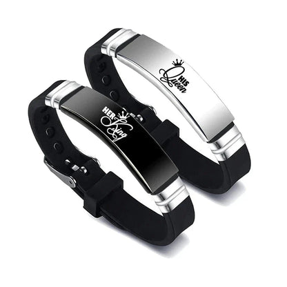 2-Piece Bracelet Set Royal Connection