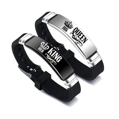 2-Piece Bracelet Set Royal Connection