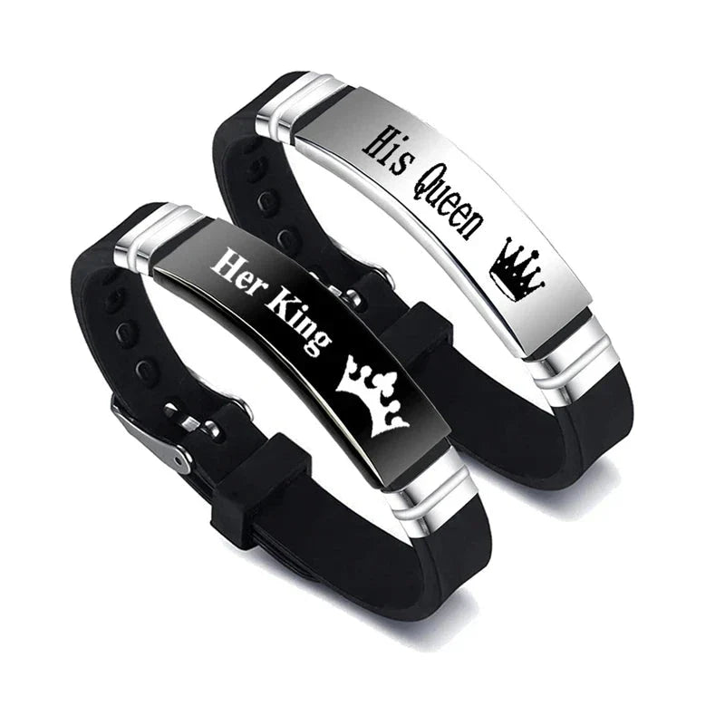 2-Piece Bracelet Set Royal Connection