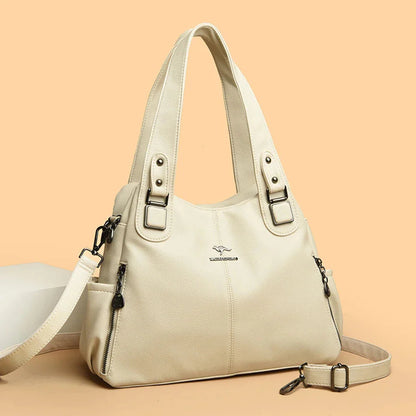 Aurora Classic Vintage Leather Shoulder Bag