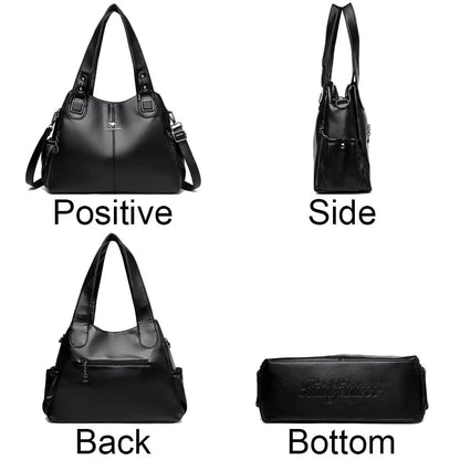 Aurora Classic Vintage Leather Shoulder Bag