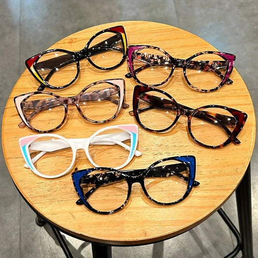 Catcolors Stylish Unisex Transparent Glasses