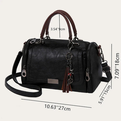 Elegant Women's Leather Shoulder Bag Alice