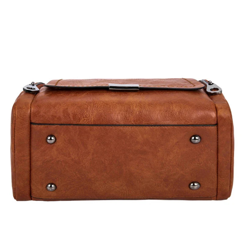 Elegant Women's Leather Shoulder Bag Alice