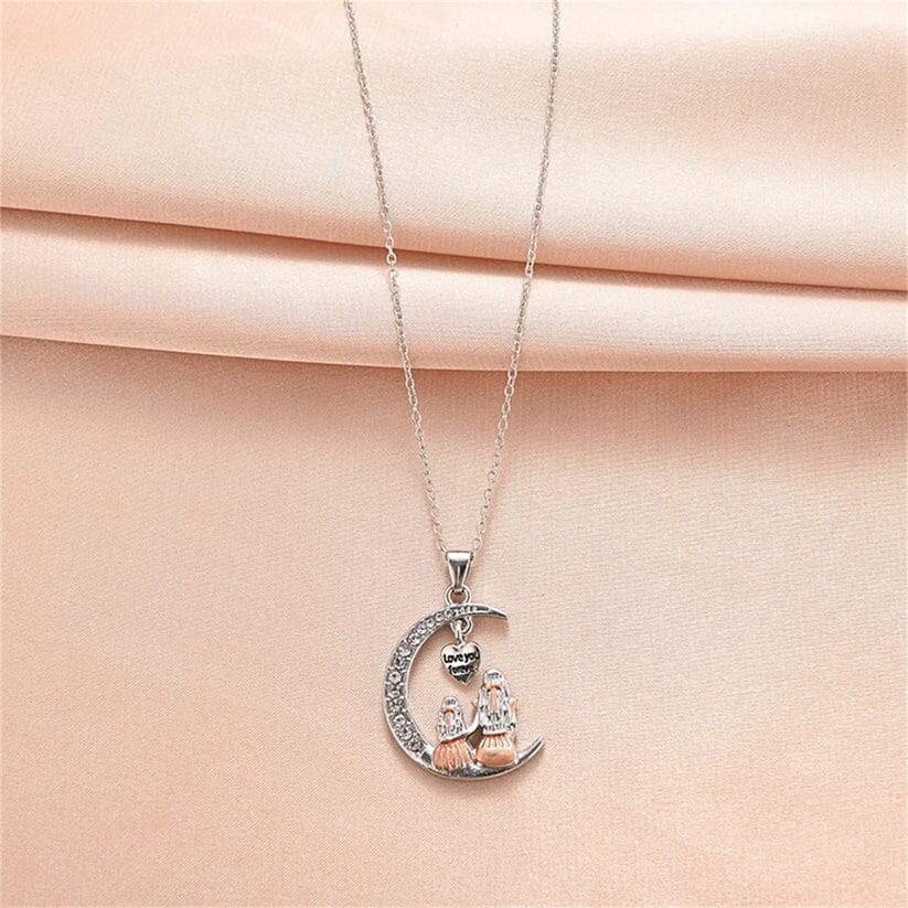 Eternal Bond Necklace – Mother & Daughter