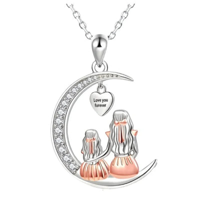 Eternal Bond Necklace – Mother & Daughter