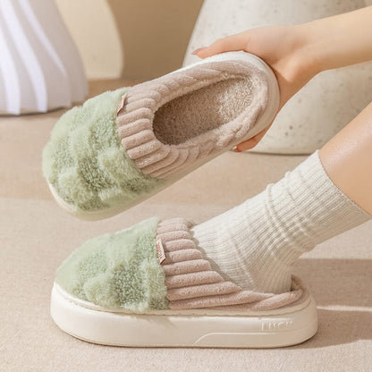 Fashion Plaid Slipper Flip Flop for Women and Men