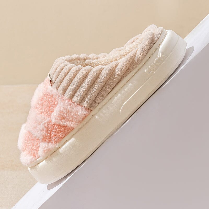 Fashion Plaid Slipper Flip Flop for Women and Men