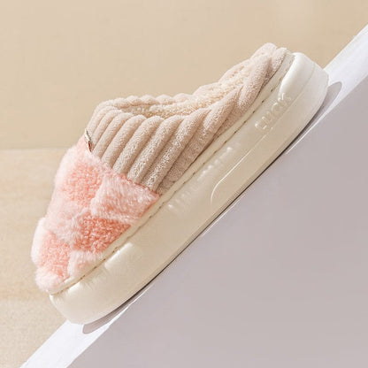 Fashion Plaid Slipper Flip Flop for Women and Men