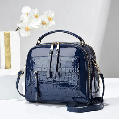 Leather Crossbody Bag Firenze