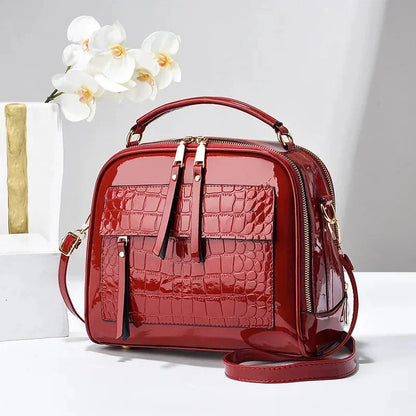 Leather Crossbody Bag Firenze