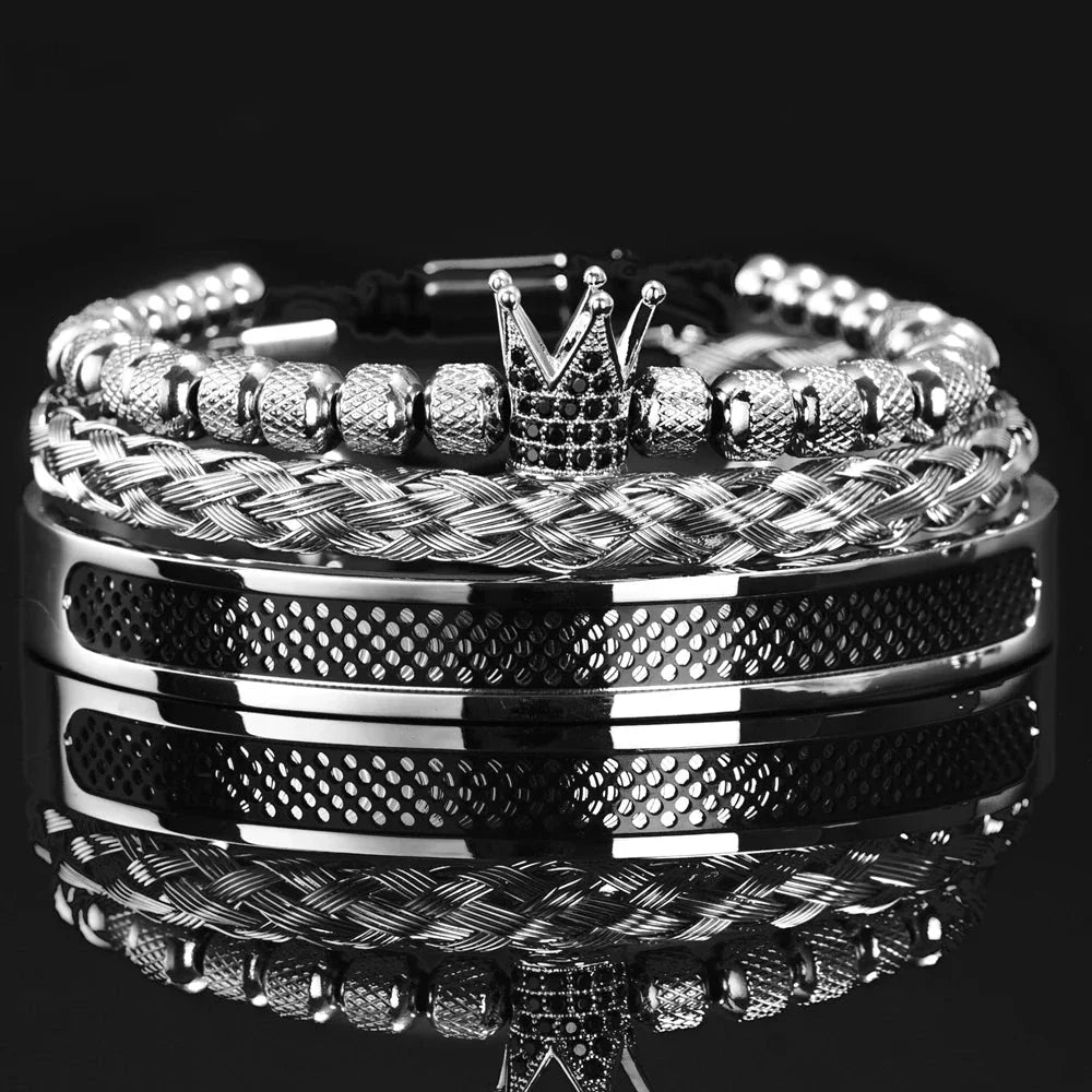 Vanguard Handmade Men's Bracelet Set
