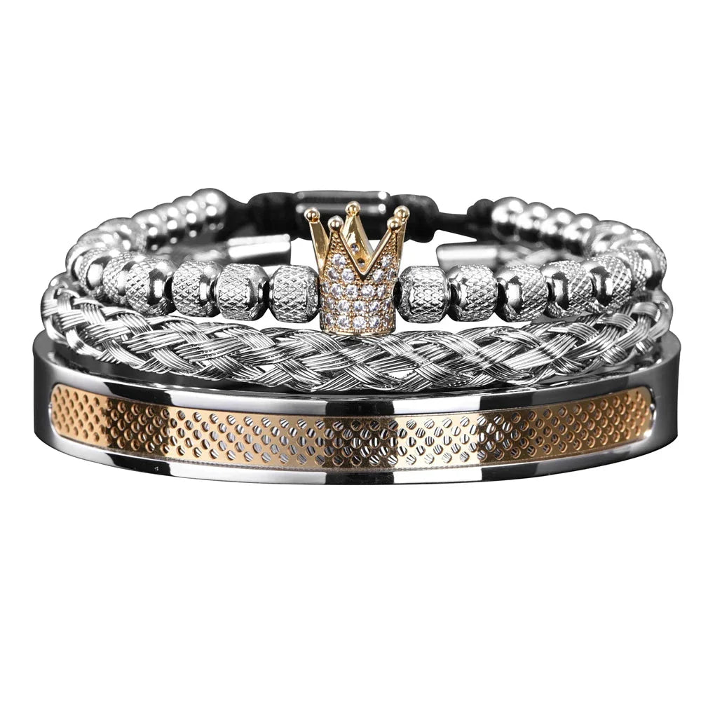 Vanguard Handmade Men's Bracelet Set