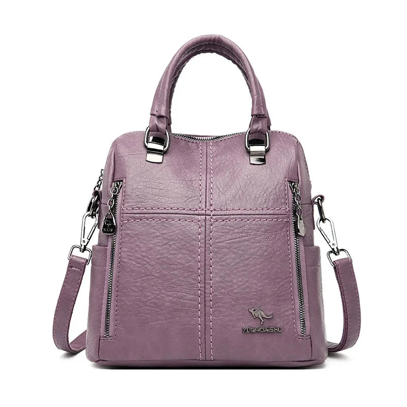 Malu Leather Backpack