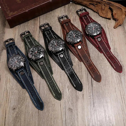 Bellator Men's Artisan Leather Watch