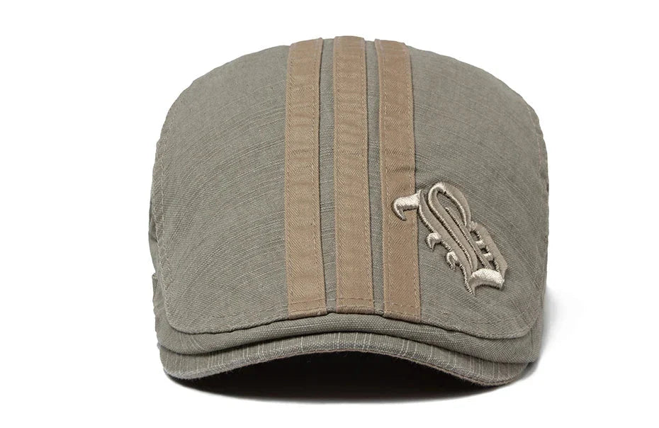Men's Fashion Embroidered Beret