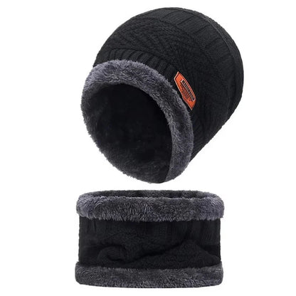 Men's Winter Set: Hat and Scarf
