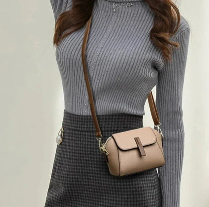 Millena Leather Shoulder Bag