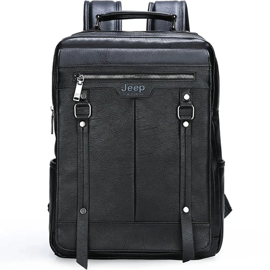Premium Leather Backpack NomadTrail
