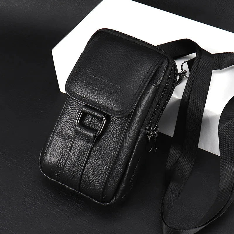 Premium Leather Waist Bag Maverick
