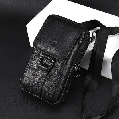 Premium Leather Waist Bag Maverick