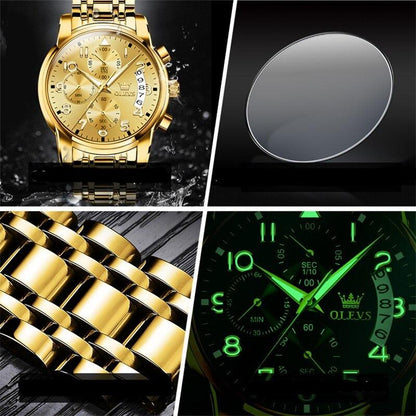 OLEVS fine gold watch (Limited edition)