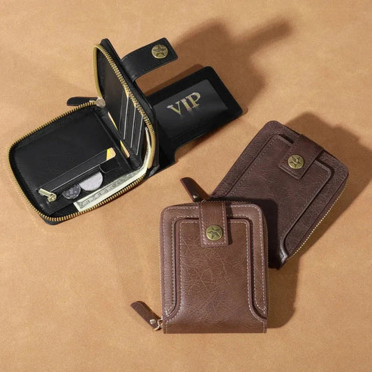 Rustic Men's Leather Wallet