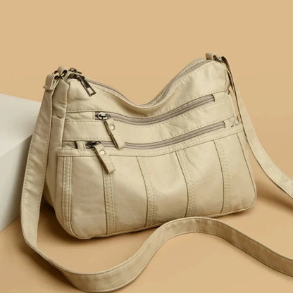Serena Soft Leather Crossbody Bag