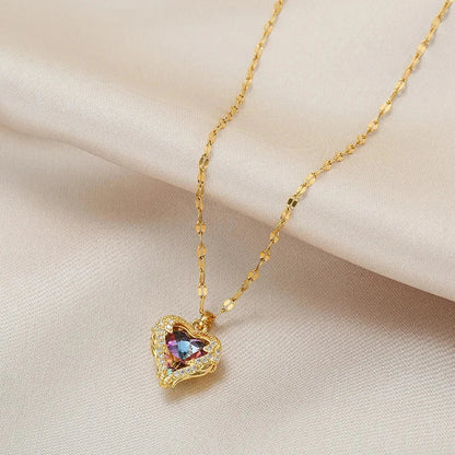 Thalira Elegance Women's Necklace – 18K Gold Plated